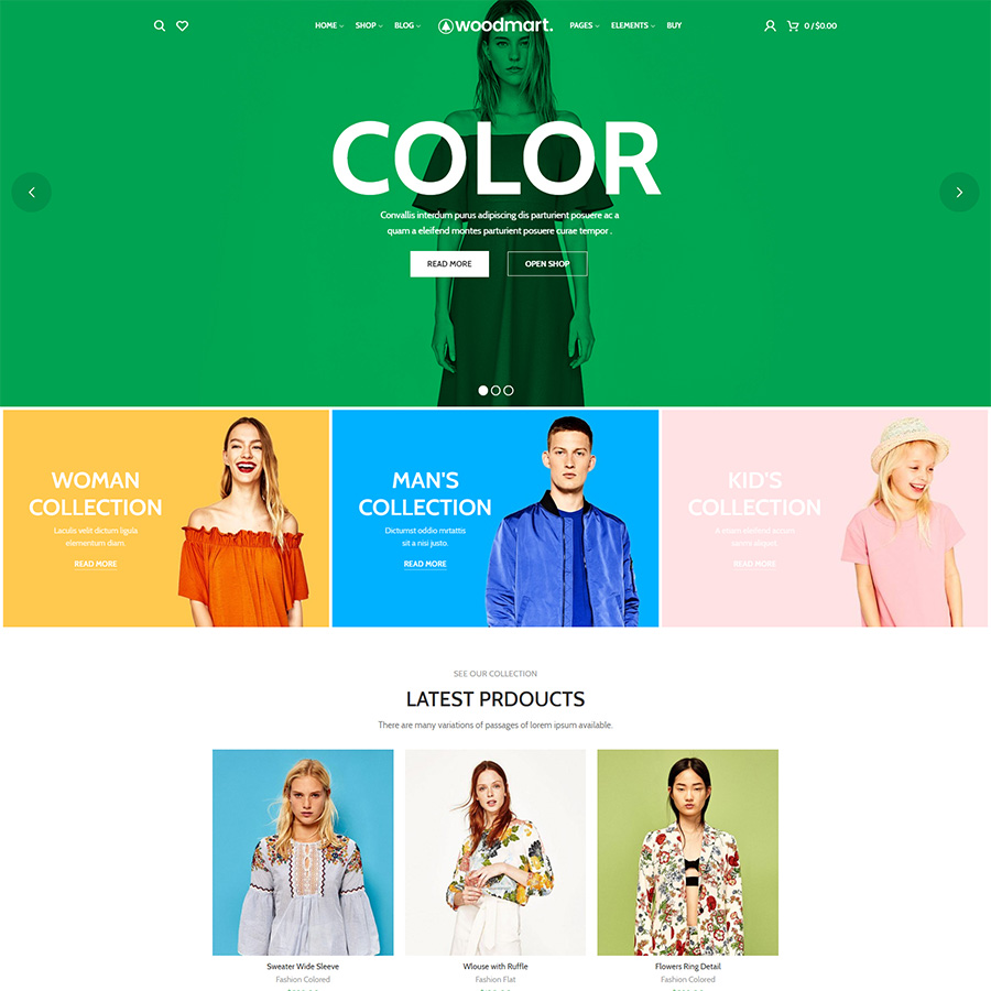 WoodMart — универсальная тема для WooCommerce 