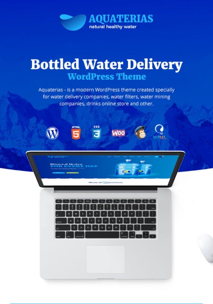 Aquaterias — тема WordPress