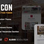 Multicon — универсальная тема для строительной отрасли